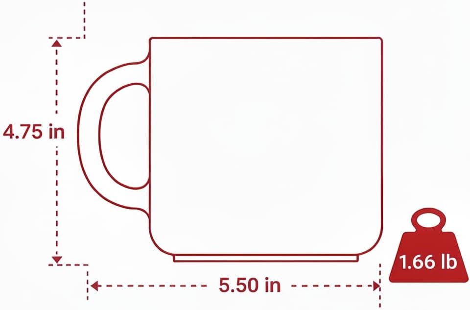 18oz Papa Mug, The Man The Myth The Legend Ceramic Coffee Cup in Decorative Gift Box - view 3
