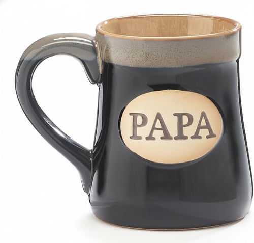 18oz Papa Mug, The Man The Myth The Legend Ceramic Coffee Cup in Decorative Gift Box