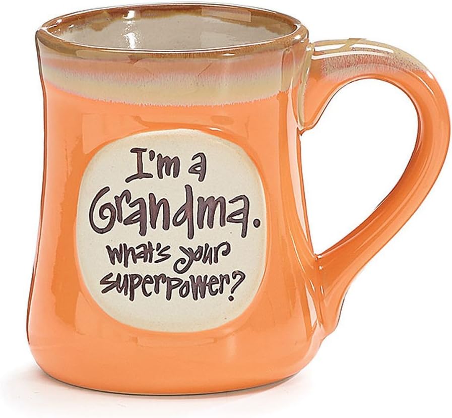 Im a Grandma Whats Your Super Power Ceramic Mug