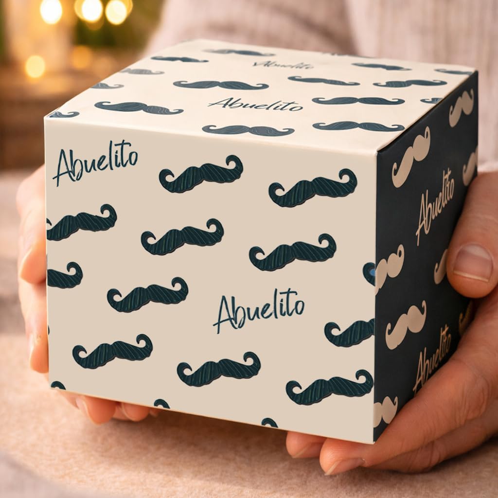 Abuelito Coffee Mug in Spanish, Taza Abuelo, 13 Oz Ceramic | Best Grandpa Gifts, El Mejor Abuelo, Latino Regalo Dia del Padre, Navidad, Grandparents Day, Fathers Day, Birthday, Christmas - view 5
