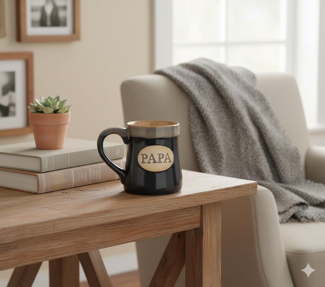 18oz Papa Mug, The Man The Myth The Legend Ceramic Coffee Cup in Decorative Gift Box - view 4
