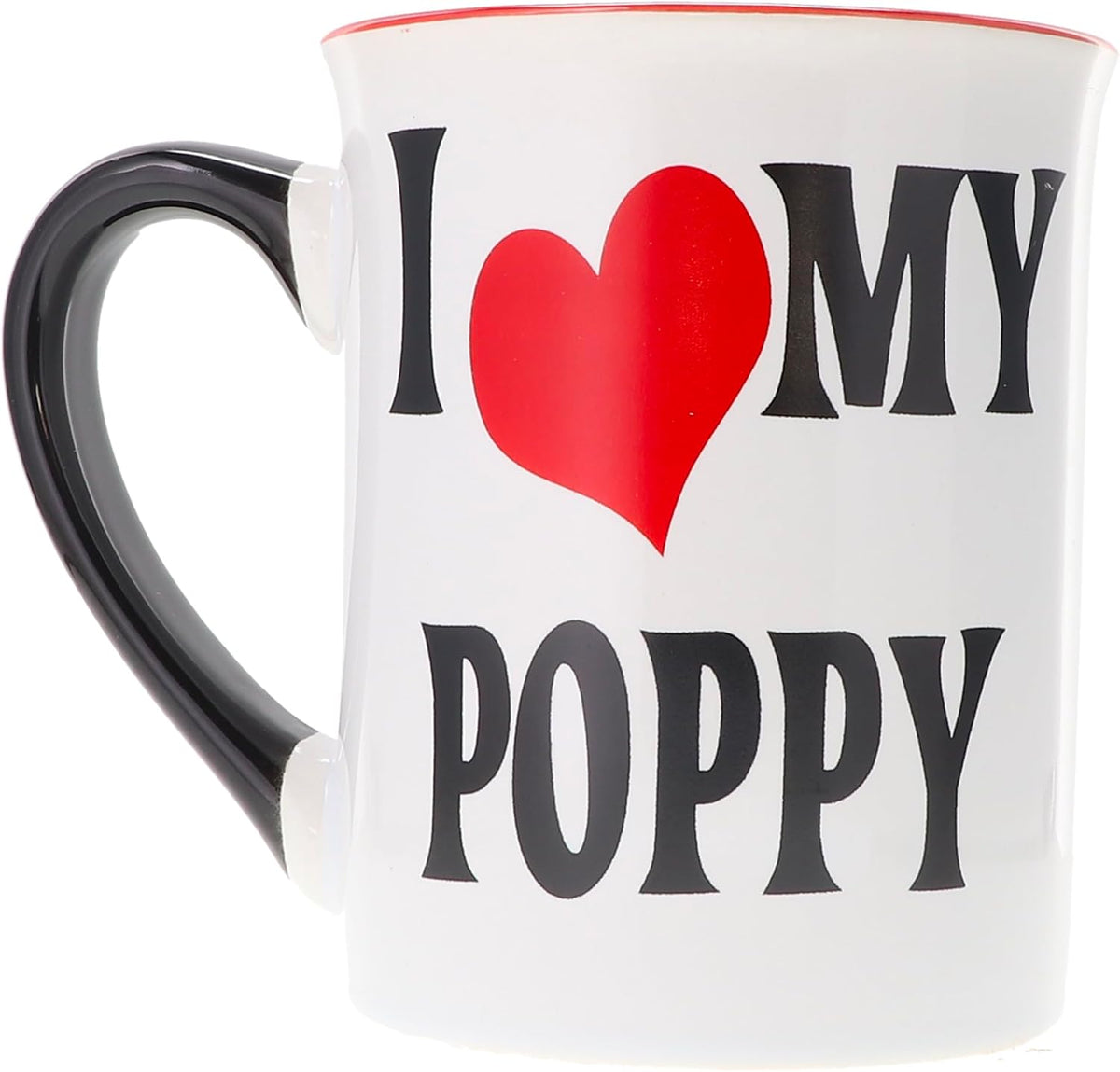 Ceramic Coffee Cups, 16oz Large I Love My Poppy Mug | Ideal Gift for Grandpa, Papa, and Dad, for Father's Day, Birthday, or Christmas, Poppy Coffee Mug, Home Decor, Kitchen Decor