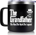Fathers Day Gift for Grandpa Mug - Grandpa Gifts from Grandchildren - Grandfather Birthday Christmas Gift from Granddaughter, Grandson - Coffee Mug 14oz