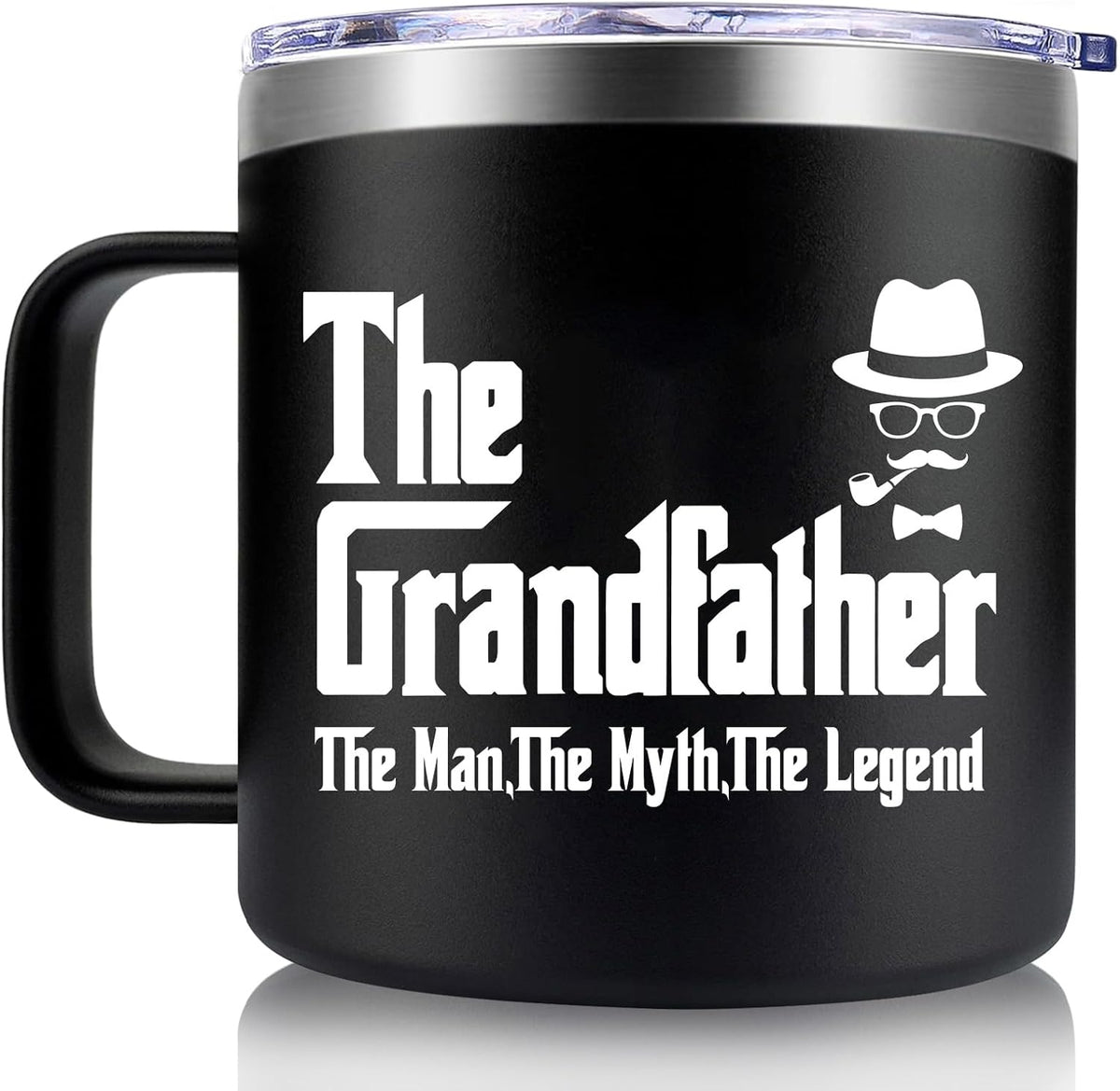 Fathers Day Gift for Grandpa Mug - Grandpa Gifts from Grandchildren - Grandfather Birthday Christmas Gift from Granddaughter, Grandson - Coffee Mug 14oz