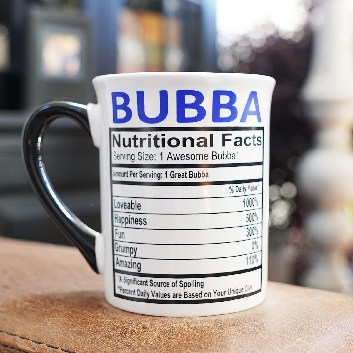 Bubba Mug, 16oz Ceramic Bubba Coffee Cup | Coffee Table and Home Decor, Mens Gifts for Men, Grandpa, Dad, Papa, Grandparents - view 7