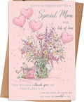 Mothers Day Card | Funny Mothers Day Cards Gifts for Mom from Baby Boy Girl Kids, Happy Mother's Day, Includes Envelope and Stickers