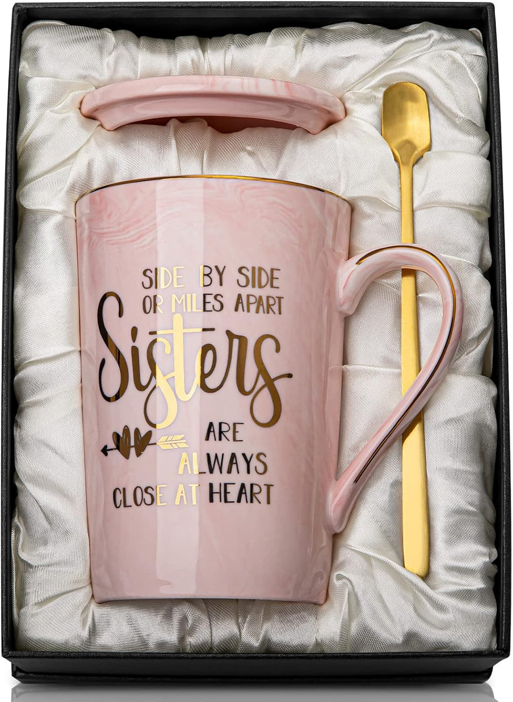 Gifts for Mom from Daughter Son Loveliest Mom Cup Trinket Dish | Mom Birthday Gift,Cup,Jewelry Dish, Spoon with Gift Box, Gift For Mom Birthday Anniversary Mother Day For Mother Mama - view 6