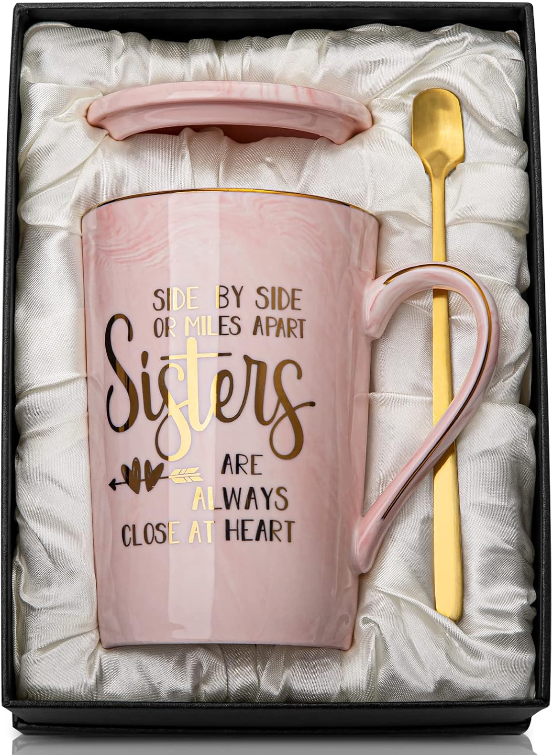 Gifts for Mom from Daughter Son Loveliest Mom Cup Trinket Dish | Mom Birthday Gift,Cup,Jewelry Dish, Spoon with Gift Box, Gift For Mom Birthday Anniversary Mother Day For Mother Mama - view 6