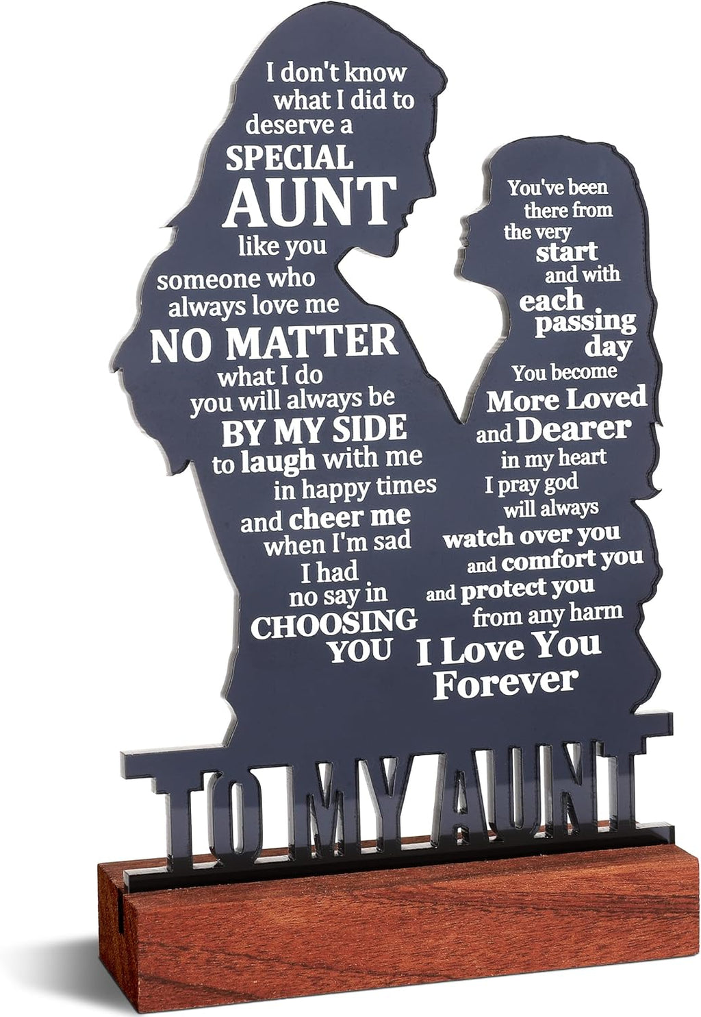 Gifts for Mom from Daughter - Sentimental Mother's Day Birthday Gifts for Mom, Meaningful Mom Keepsake Plaque, Mother Daughter Gifts "To My Mom" Christmas Valentines Day Easter Presents - view 8