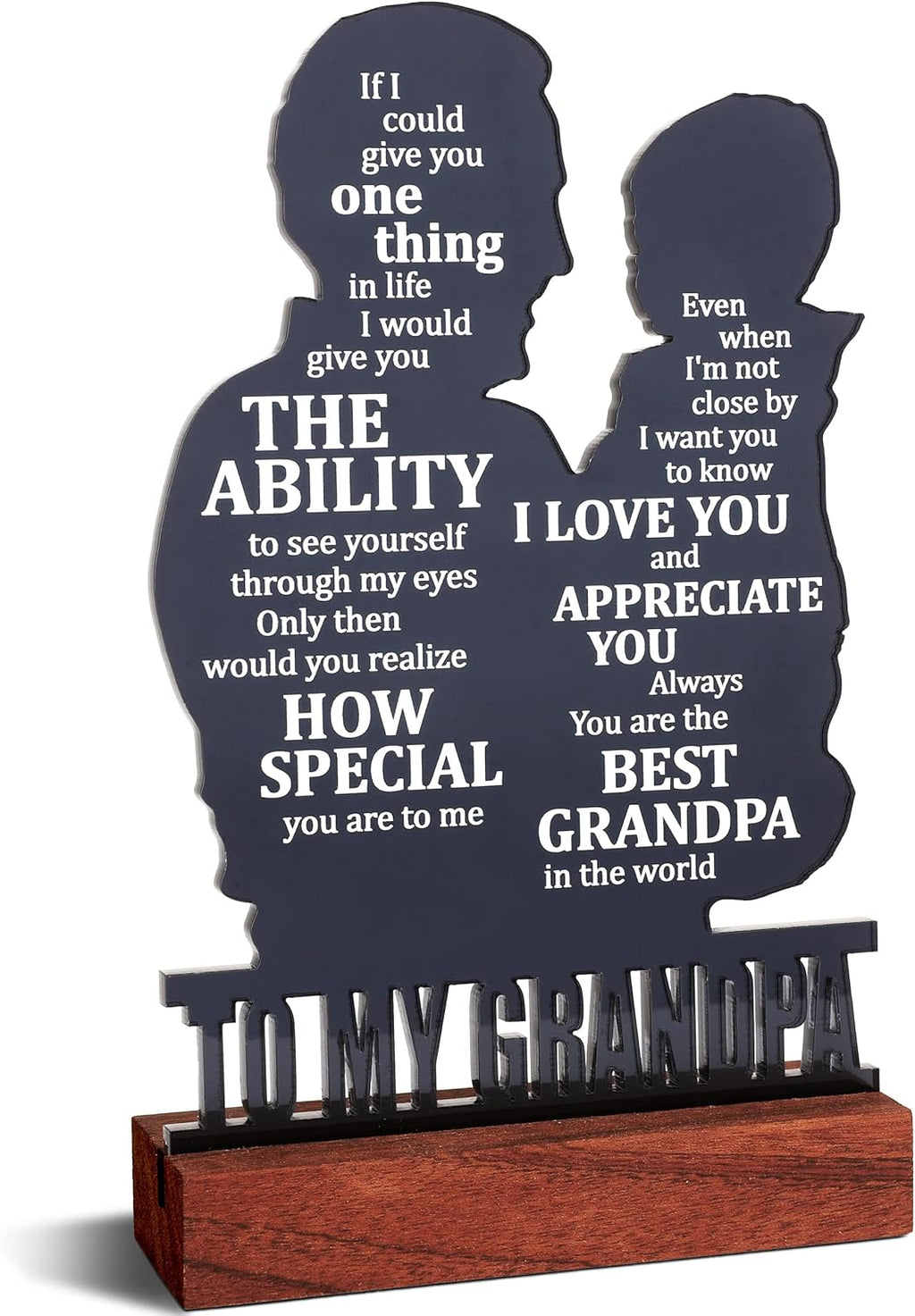 Gifts for Mom from Daughter - Sentimental Mother's Day Birthday Gifts for Mom, Meaningful Mom Keepsake Plaque, Mother Daughter Gifts "To My Mom" Christmas Valentines Day Easter Presents - view 5