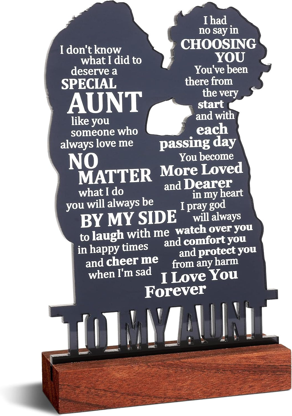 Gifts for Mom from Daughter - Sentimental Mother's Day Birthday Gifts for Mom, Meaningful Mom Keepsake Plaque, Mother Daughter Gifts "To My Mom" Christmas Valentines Day Easter Presents - view 6