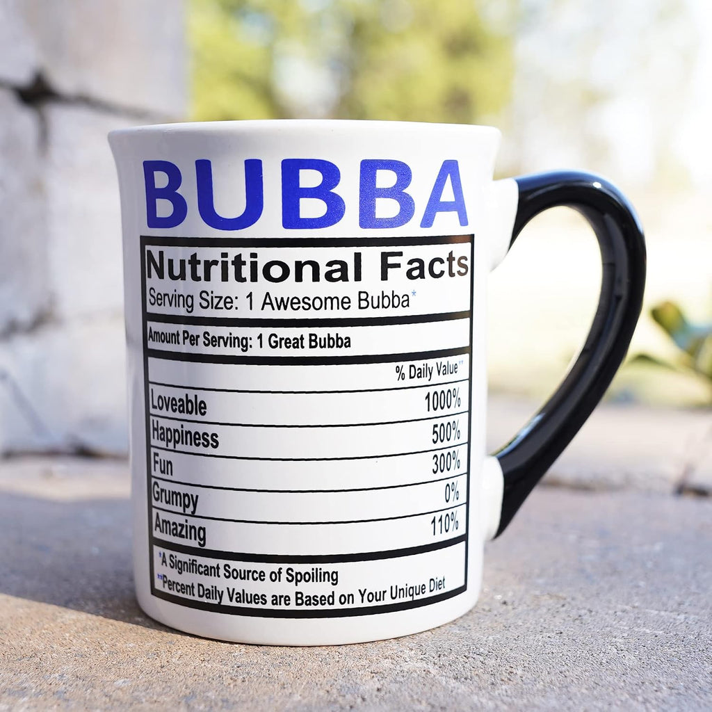 Bubba Mug, 16oz Ceramic Bubba Coffee Cup | Coffee Table and Home Decor, Mens Gifts for Men, Grandpa, Dad, Papa, Grandparents - view 5
