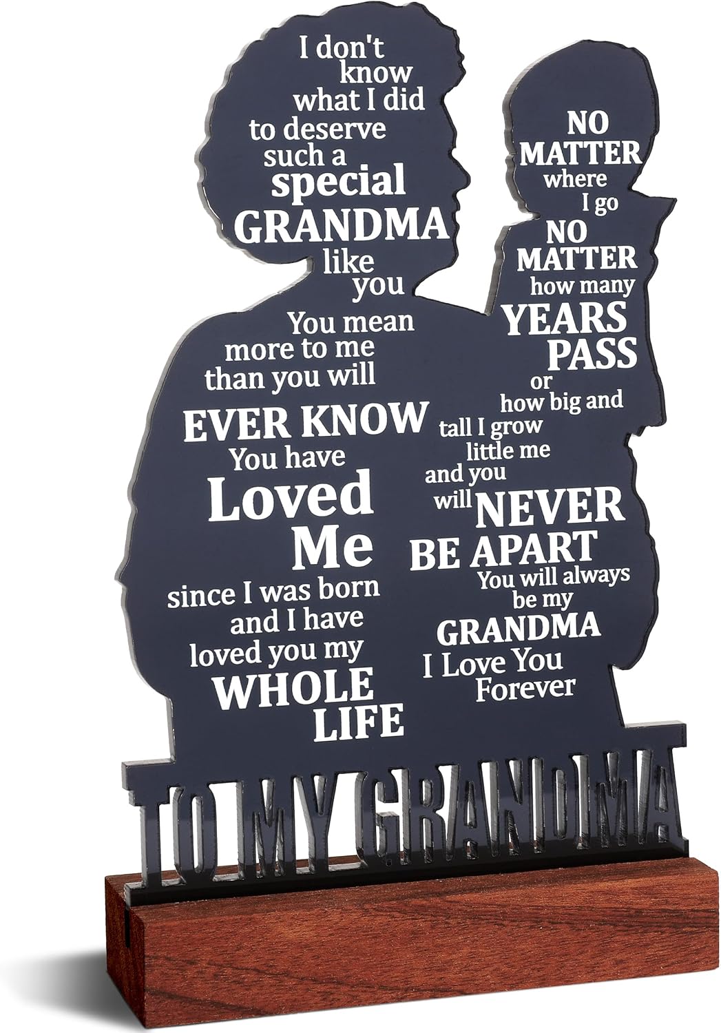 Gifts for Mom from Daughter - Sentimental Mother's Day Birthday Gifts for Mom, Meaningful Mom Keepsake Plaque, Mother Daughter Gifts "To My Mom" Christmas Valentines Day Easter Presents - view 7