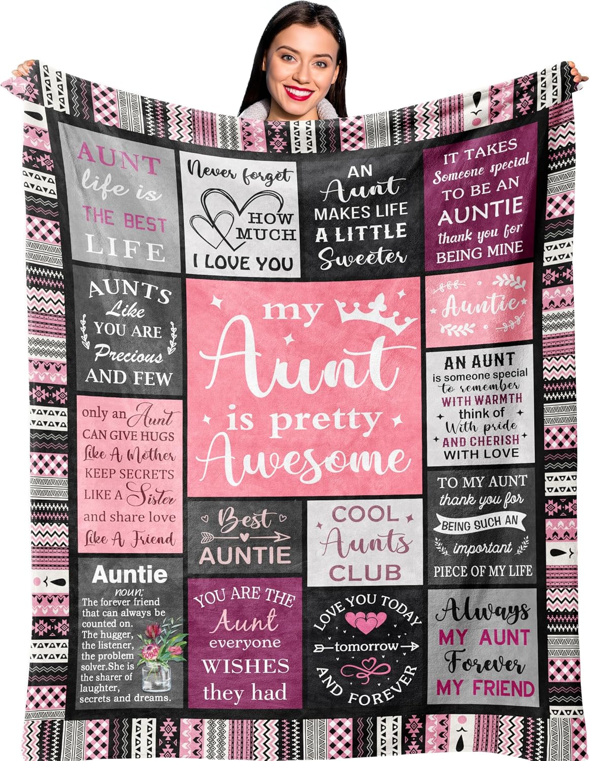 Gifts for Mom, Mom Birthday Gifts, Mom Gifts, Birthday Gift for Mom, Gifts for Moms from Daughter Son, Mama Mother Gifts, Best Mom Ever Gift, Valentines/Mothers Day to My Mom Blanket 60” x 50” - view 8